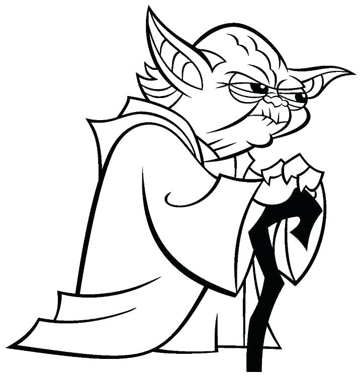 720x750 Yoda Coloring Ignite Your Creativity With Star Wars Coloring Pages