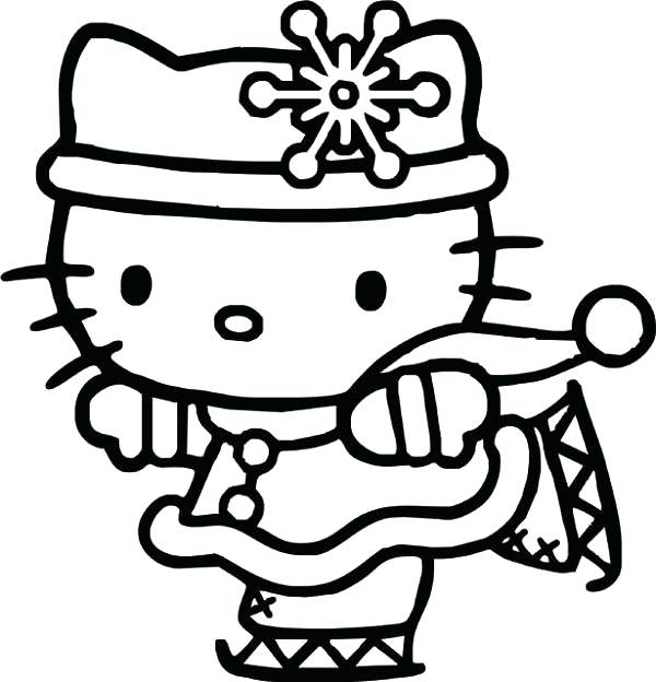 600x624 Hello Coloring Pages Printable Hello Kitty Coloring Pages Coloring
