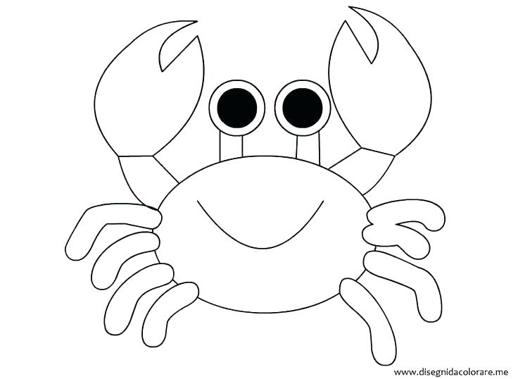 736x538 Crab Coloring Pages Coloring Pages Crab Crab Coloring Page Crab