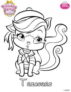 236x305 Free Princess Palace Pets Coloring Page Of Nola Palace Pets