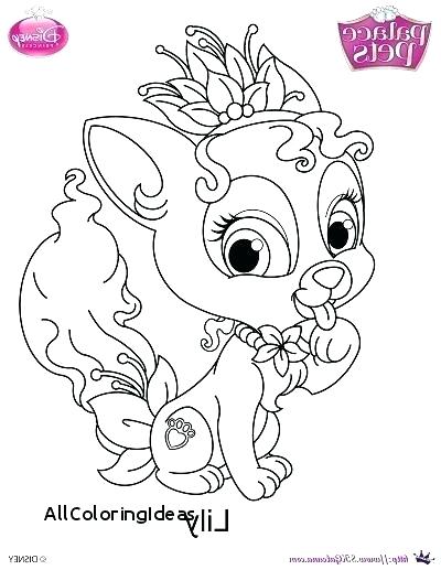 400x517 Palace Pets Coloring Pages Plus Princess Palace Pets Coloring Page