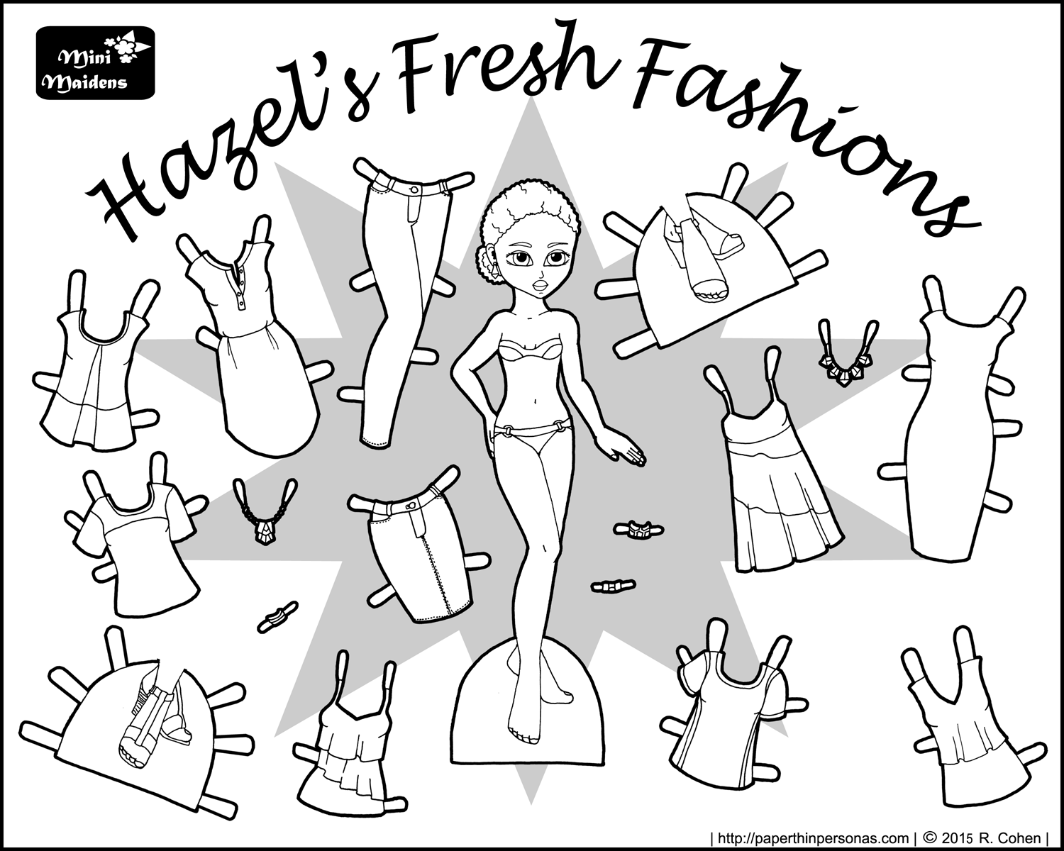1500x1200 Surging Paper Dolls Print Outs Coloring Pages