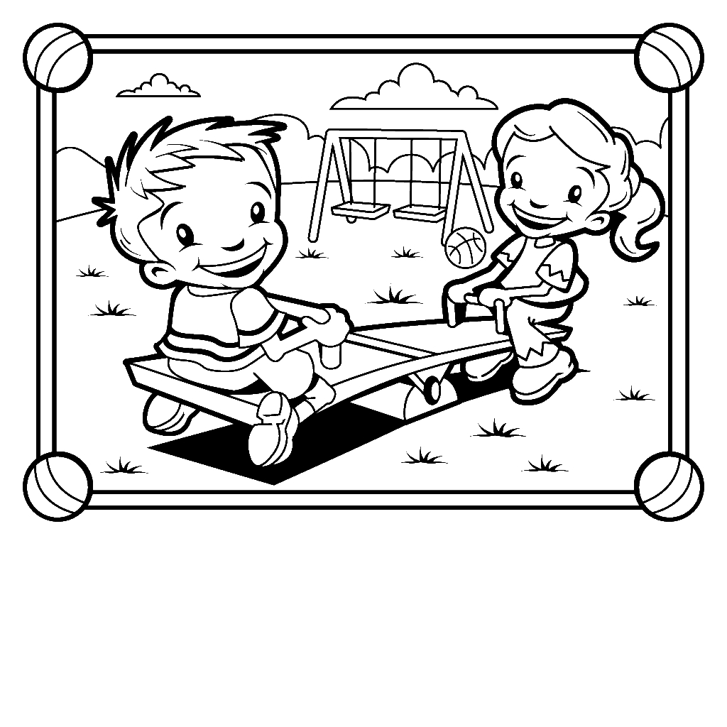 Coloring Pages Park