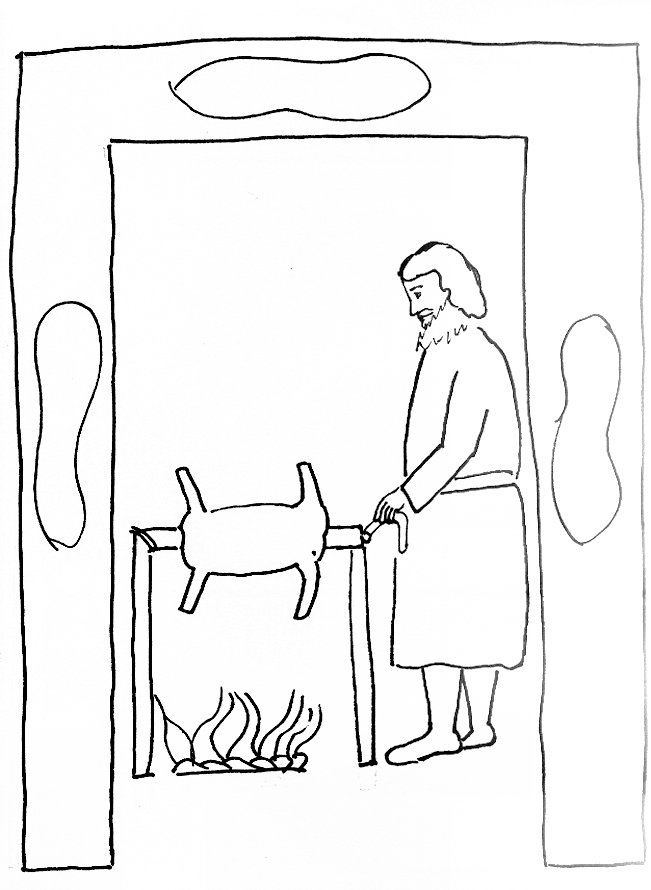 651x890 Bible Story Coloring Page For The Passover Free Bible Stories