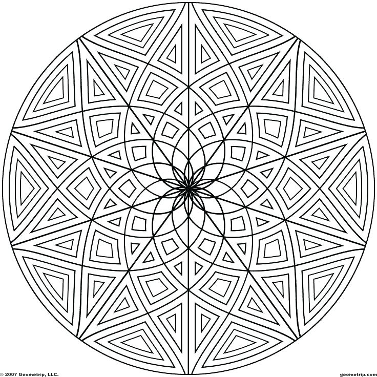 736x736 Cool Pattern Coloring Pages Cool Pattern Coloring Pages Geometric