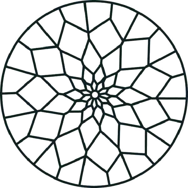 600x600 Geometric Design Coloring Pages Geometric Design Coloring Pages