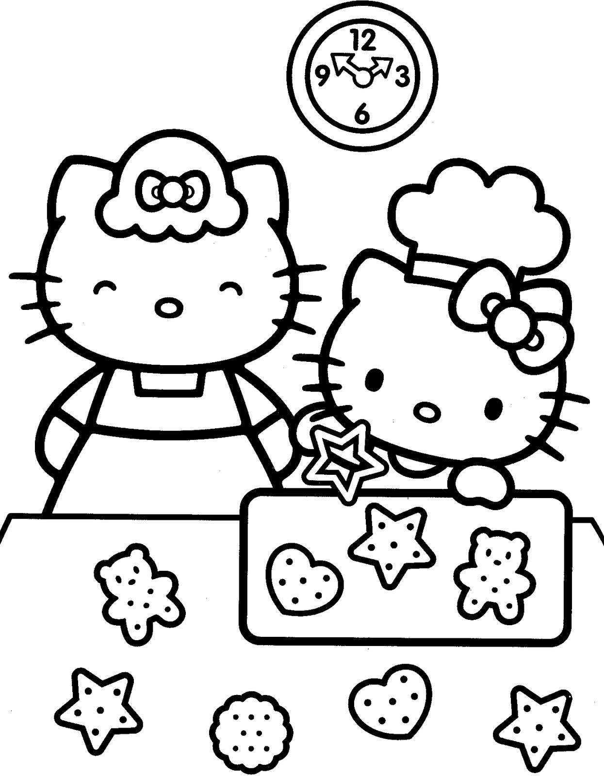 1245x1600 Hello Kitty Coloring Pages Pdf Depetta 2018 Throughout