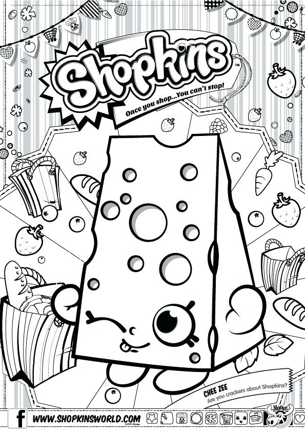 595x842 Shopkins Coloring Pages Pdf Also Coloring Sheets Fete Coloring