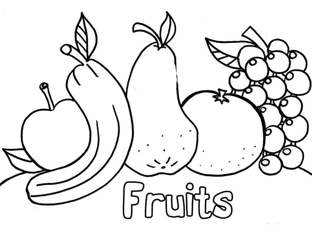 1024x792 Unique Fruit Coloring Pages Pdf Gallery Printable Coloring Sheet