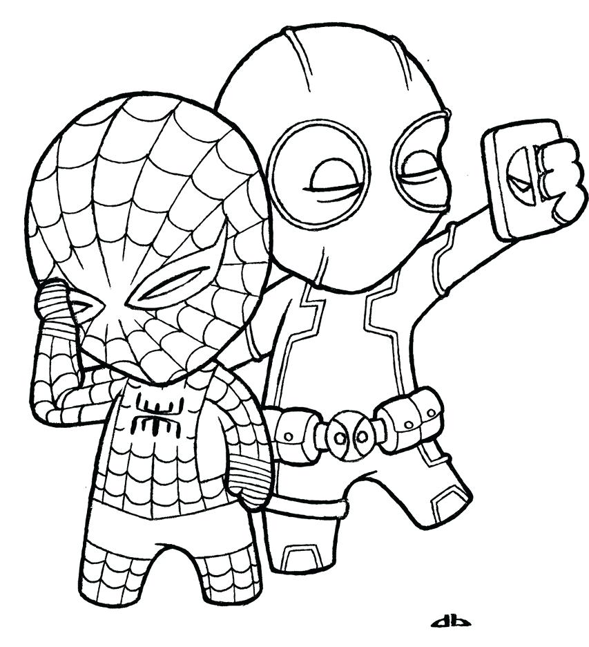 853x936 Baby Coloring Pages And Spiderman Sheets Pdf Download Free