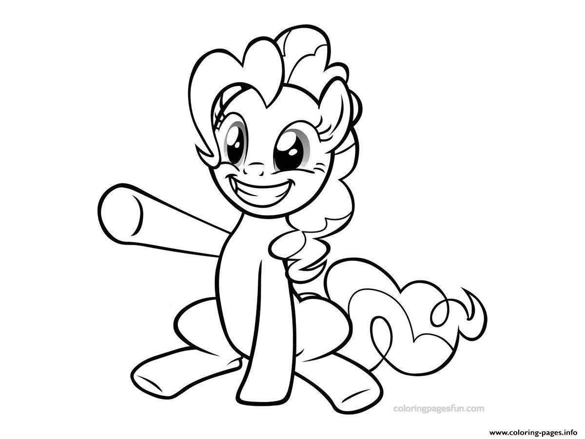 1200x900 Print My Little Pony Happy Pinkie Pie Coloring Pages Within