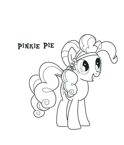 426x500 Pinkie Pie Coloring