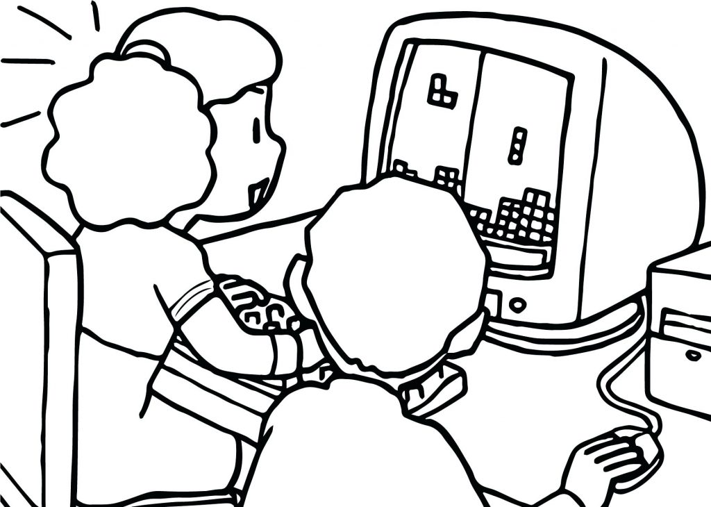 1024x730 Computer Coloring Pages