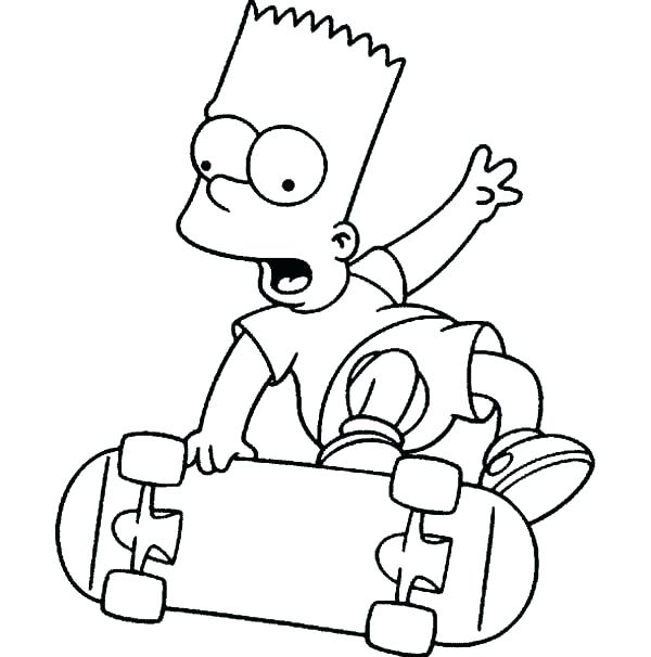 600x606 Skateboard Coloring Skateboard Coloring Pages Play Skateboard