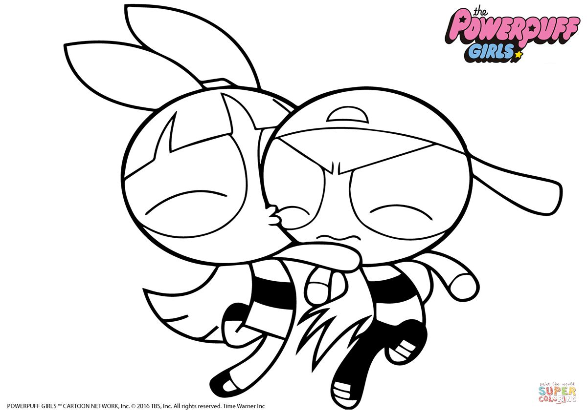 Coloring Pages Powerpuff