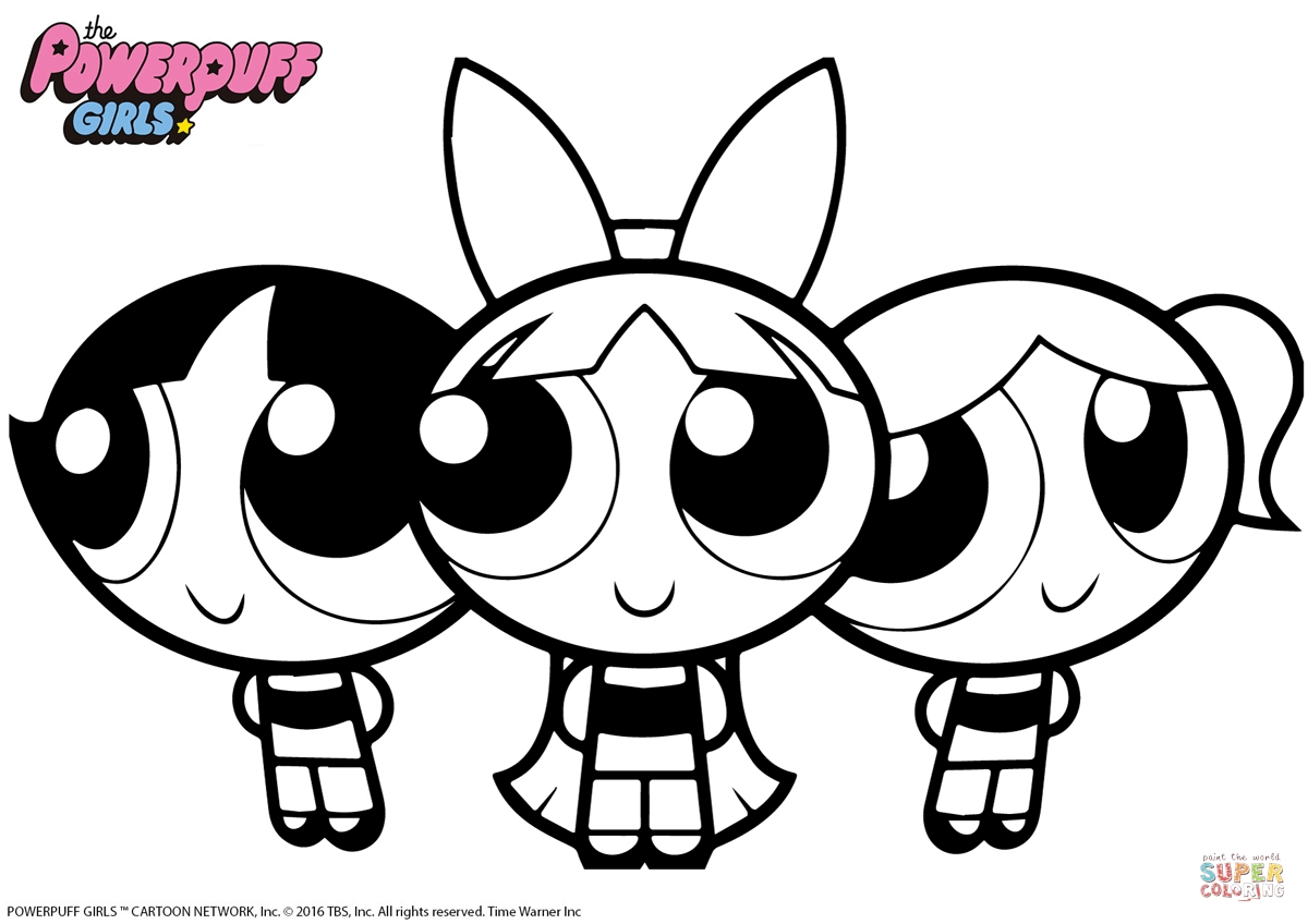 1200x848 Powerpuff Girls Coloring Pages