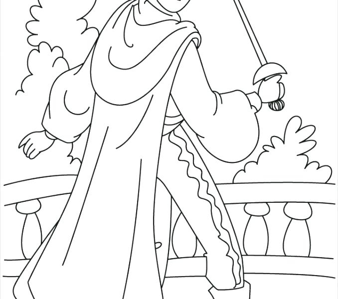 678x600 Cinderella Coloring Picture Is Dancing Prince