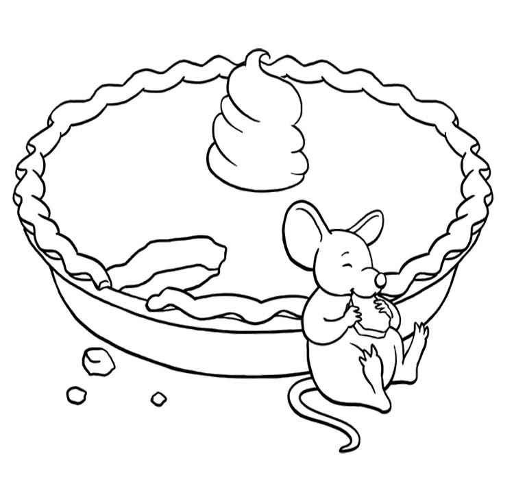 750x706 20 Pie Coloring Page Pictures Free Coloring Pages