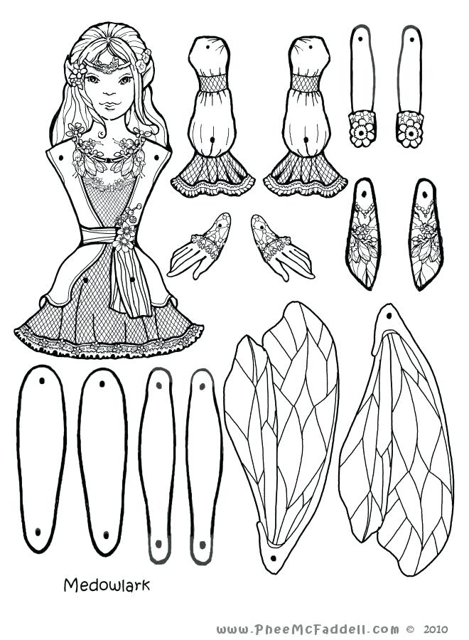 660x900 Puppet Coloring Pages Meadowlark Fairy Puppet Coloring Page Fnaf