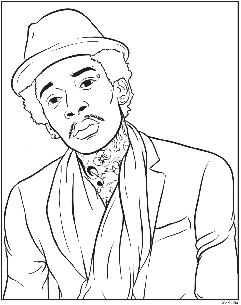 993x1257 Coloring Pages Of Famous Rappers