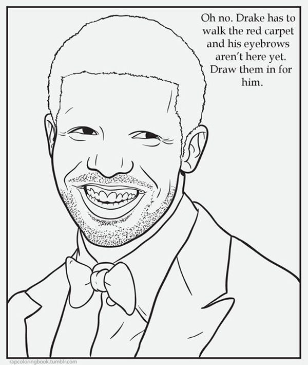 600x710 Rap Coloring Book