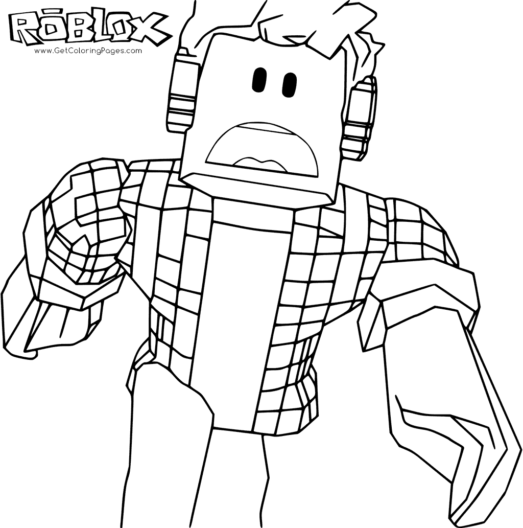 1024x1033 Roblox Colouring Pages