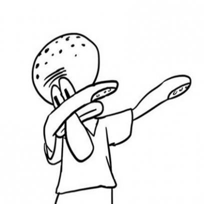 407x407 Dab Squidward