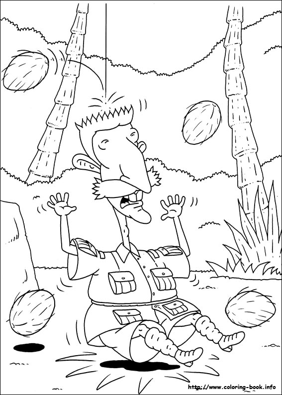 567x794 Rugrats Coloring Pages Printable Sheet Free Download (7