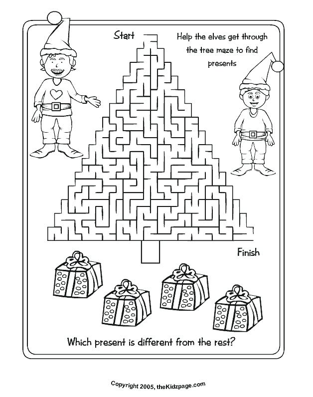 628x796 Maze Coloring Pages Activity Pages To Print Unique Tree Coloring