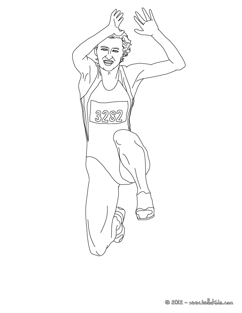 821x1061 New Runner Coloring Page Design Printable Coloring Sheet