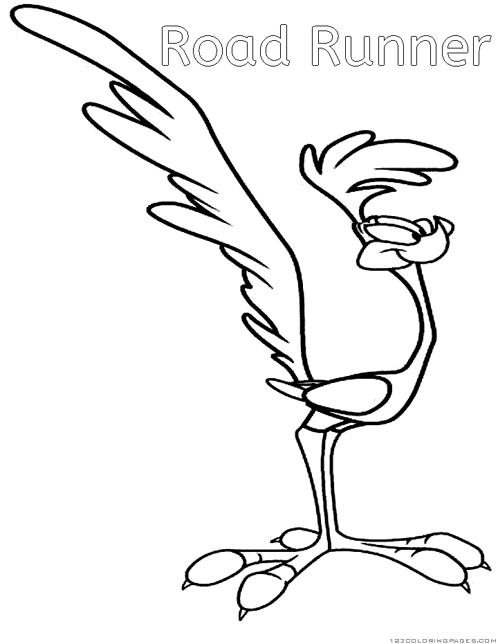 720x930 Road Runner Coloring Page Free Free Coloring Sheets