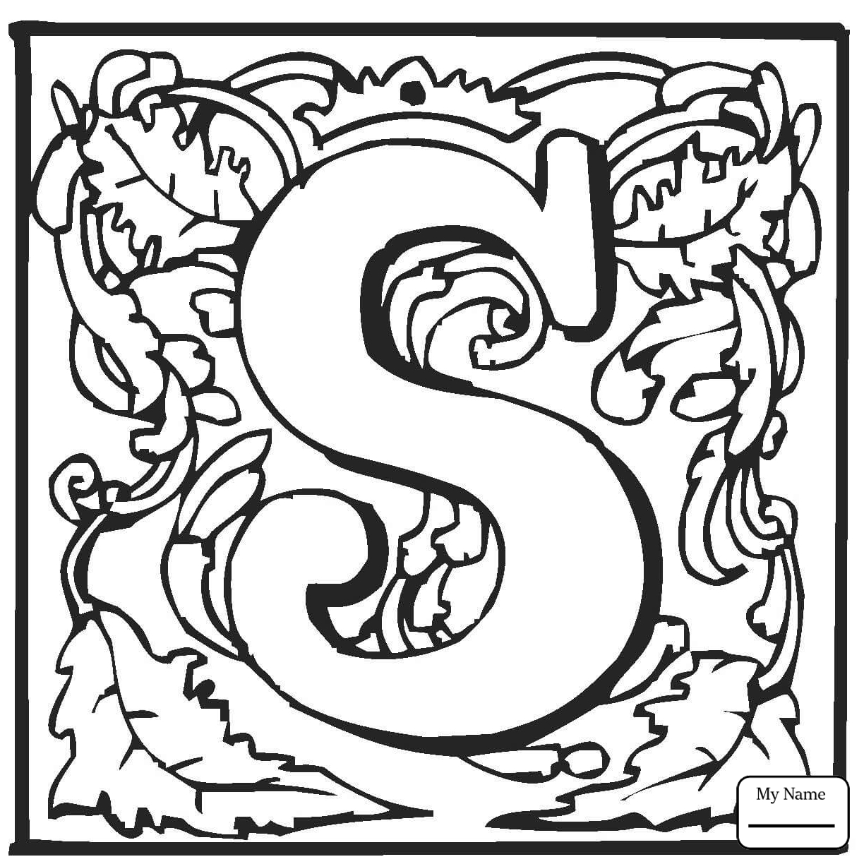 1224x1224 Awesome Letter S Coloring Pages Collection Printable Coloring Sheet