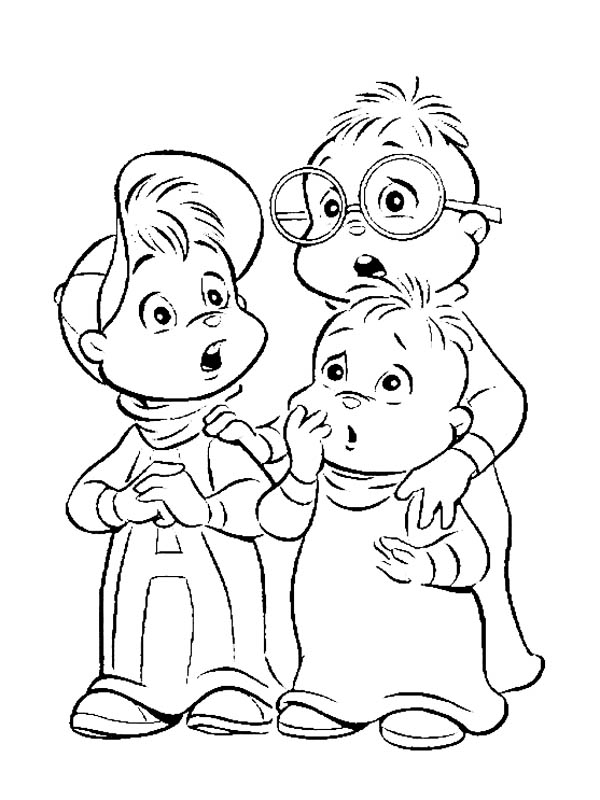 600x800 Scared Face Coloring Page