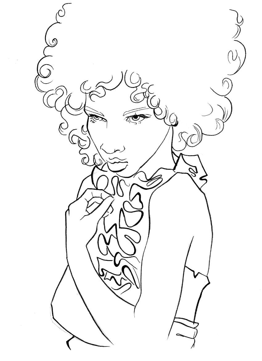 850x1170 Rock Paper Scissors Natural Hair Coloring Book! Mama She