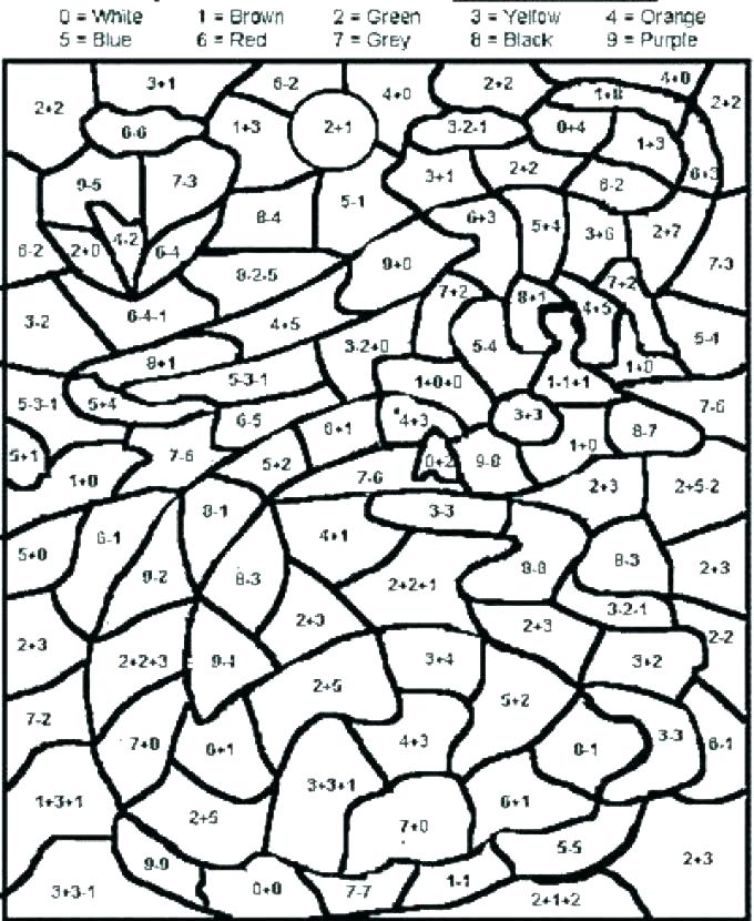 680x830 2nd Grade Coloring Pages Addition Coloring Worksheets Math