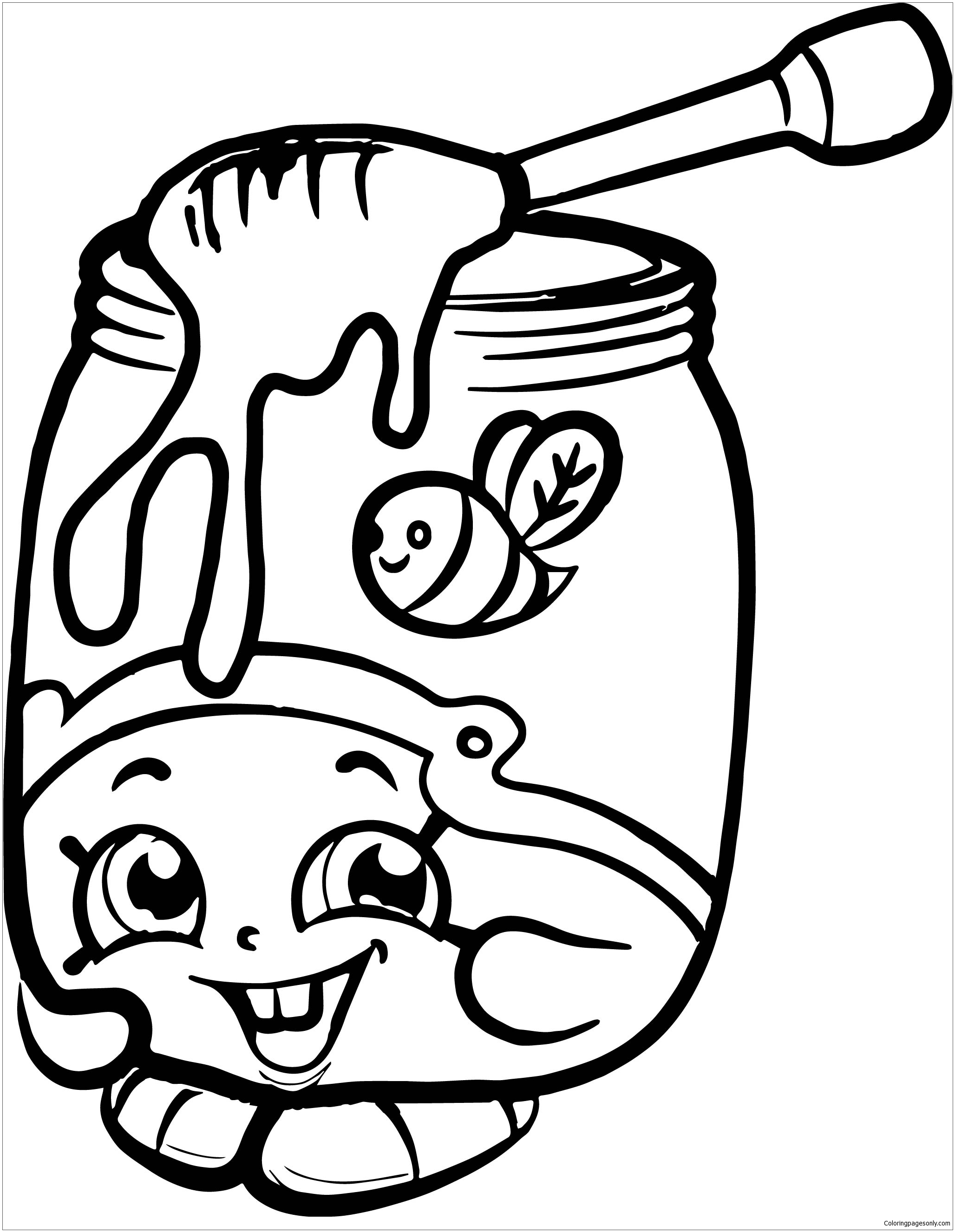 2056x2653 New Shopkins Coloring Pages Season 4 Petkins Jingle Purse Milk Bud