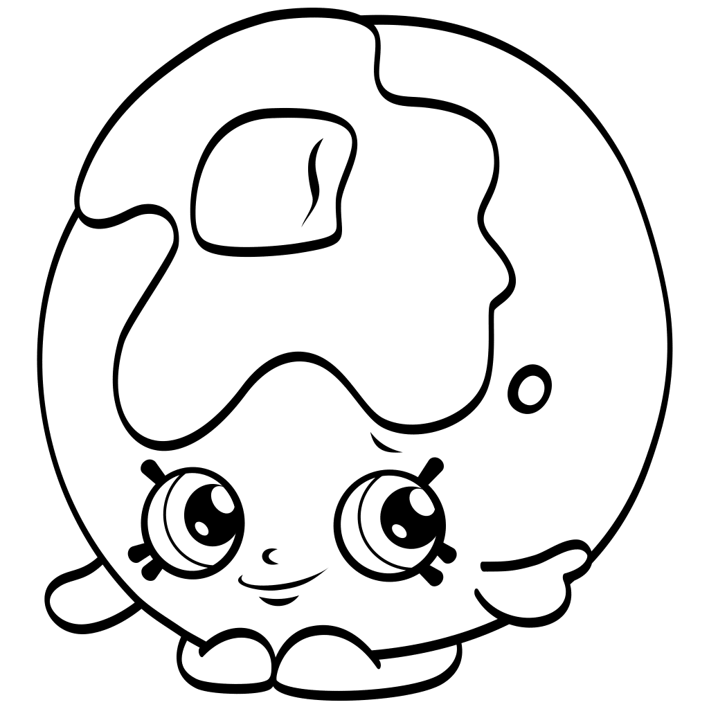 1024x1024 Shopkins Season 4 Coloring Pages