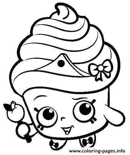 418x500 Coloring Pages Shopkins Season 3