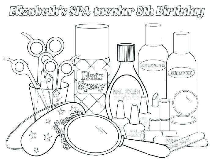 700x540 Shopping Coloring Pages