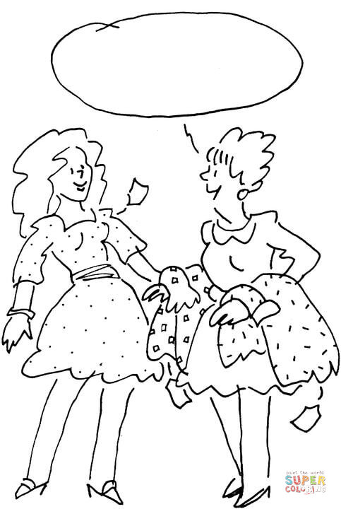 483x720 Shopping Mall Coloring Pages Women In A Shopping Mall Coloring