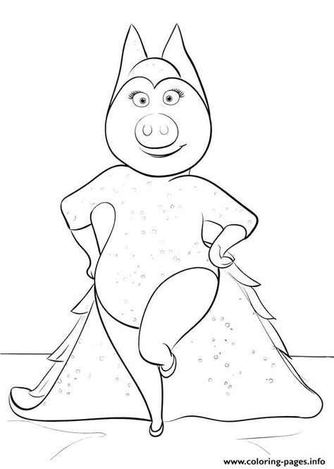 474x665 Print Sing Colouring Pages Coloring Pages Sing Birthday Party
