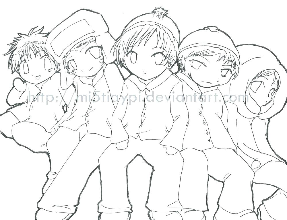 1000x767 South Park Coloring Pages South Park Coloring Page South Park