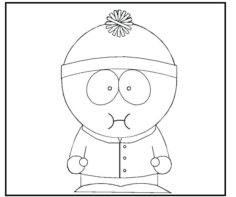 800x667 Cartman South Park Coloring Pages South Park Colouring Pages