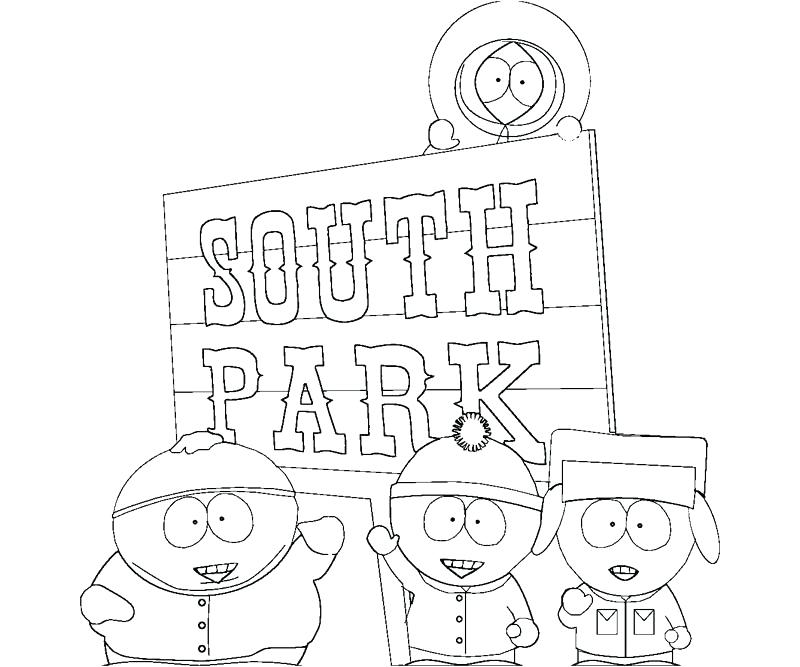 800x667 Free Printable South Park Coloring Pages