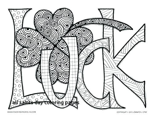 500x386 St Patrick Day Coloring Pages All Saints Day Coloring Pages Luck