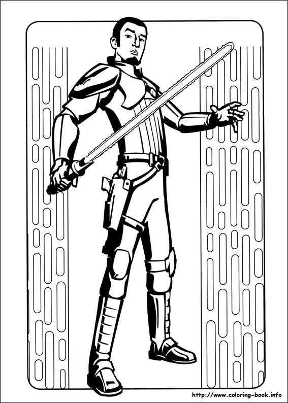 567x794 Star Wars Rebels Coloring Picture