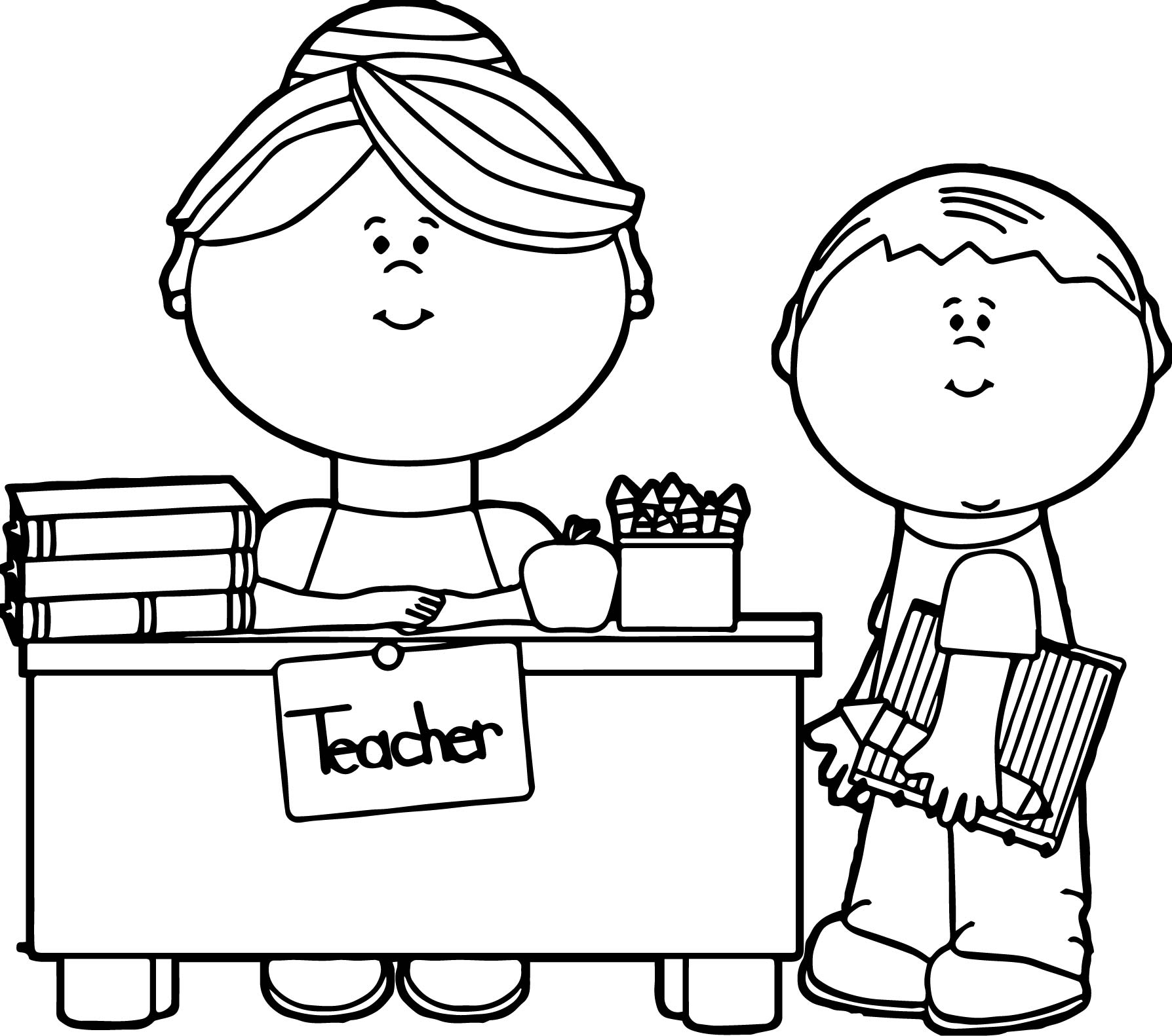 1788x1582 Bold Inspiration Teacher Coloring Pages Top 10 Free Printable