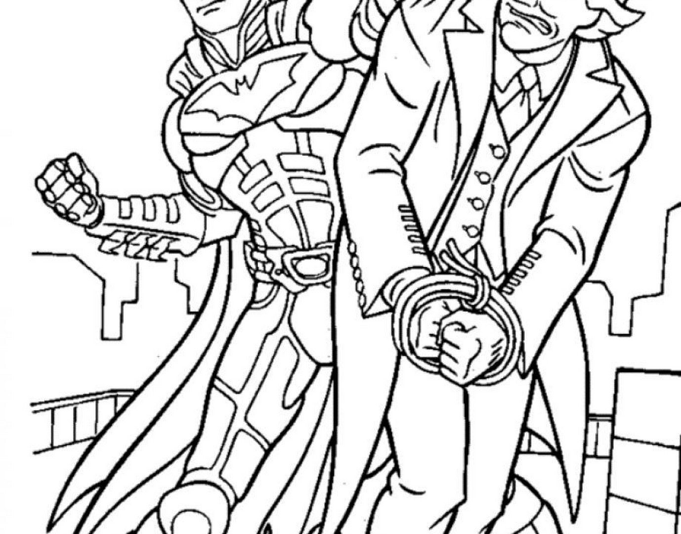 1378x1080 Joker Coloring Pages For Kids Mask Cartoon Book Lego Easy Free