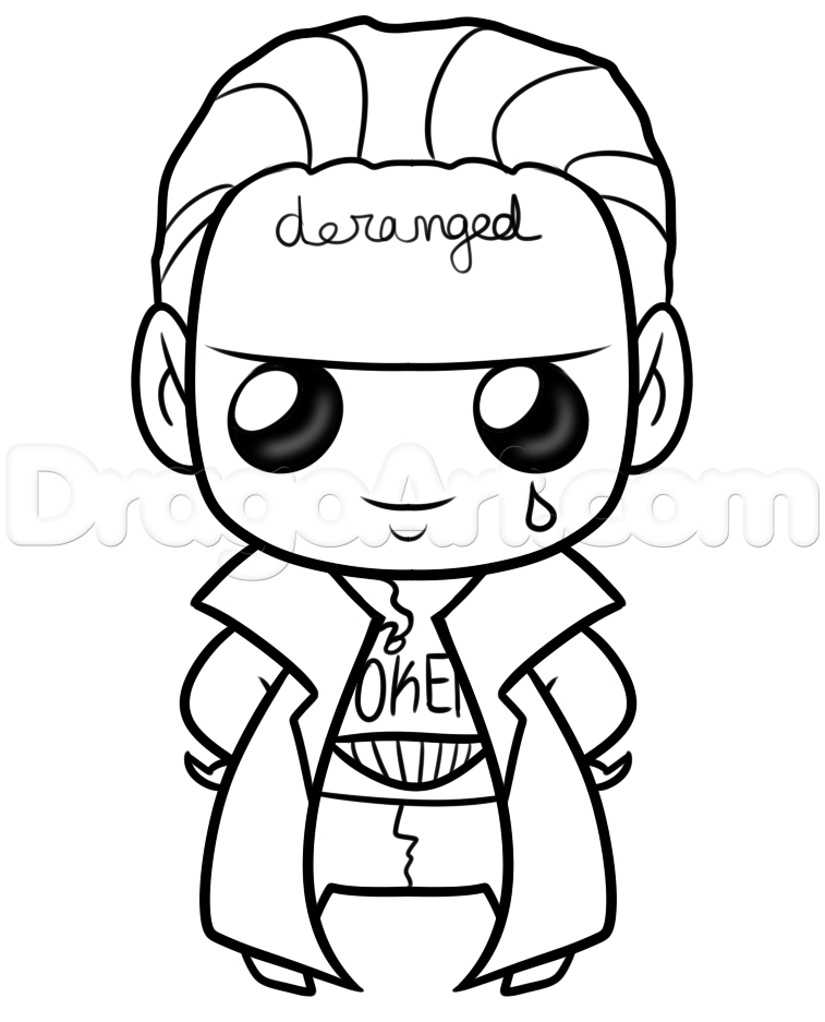 757x937 Suicide Squad Joker Coloring Pages Cute Joker Coloring Pages