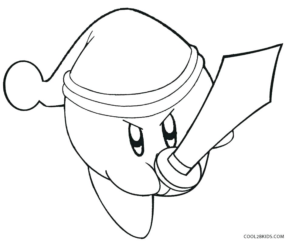 952x800 Meta Knight Coloring Pages Meta Knight Coloring Pages Sword